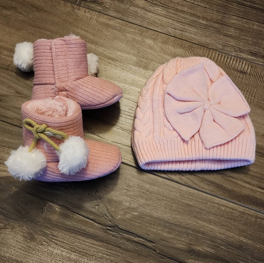 *Baby Booties and Toque*